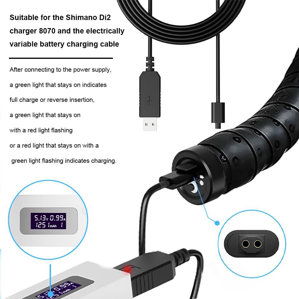 Amazon.co.jp: GETBSTOOP DI2 11速充電ケーブルUSB充電コード8070